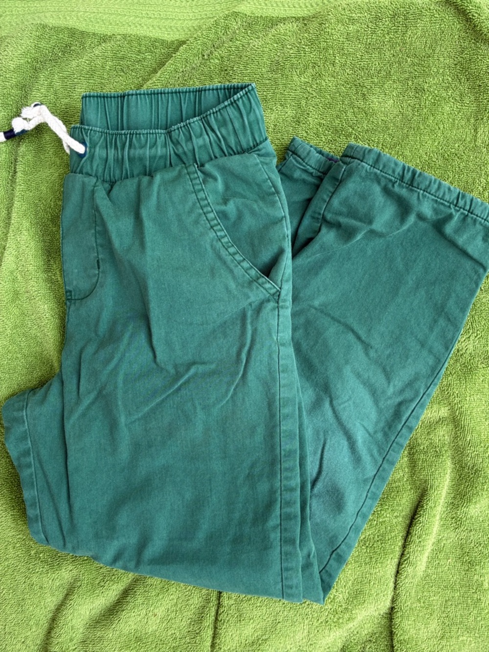 Cat & Jack Teal Green Pull-On Jogger Pants
